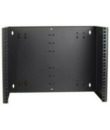 8 HE, 19” Montagerahmen für Wandbefestigungen ohne Schaniere - 300mm T