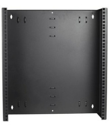 12 HE, 19” Montagerahmen für Wandbefestigungen ohne Schaniere - 180mm