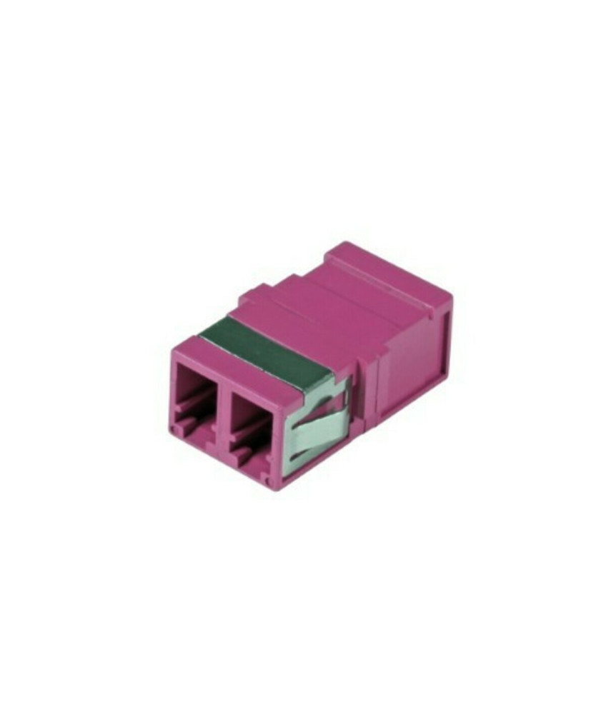 Multimode Keystone Kupplung LC-LC duplex lila