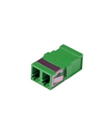 Singlemode Keystone Kupplung LC-LC duplex grün
