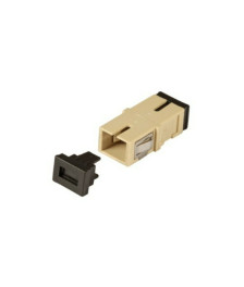Multimode Keystone Kupplung SC-SC simplex beige