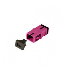 Multimode Keystone Kupplung SC-SC simplex lila