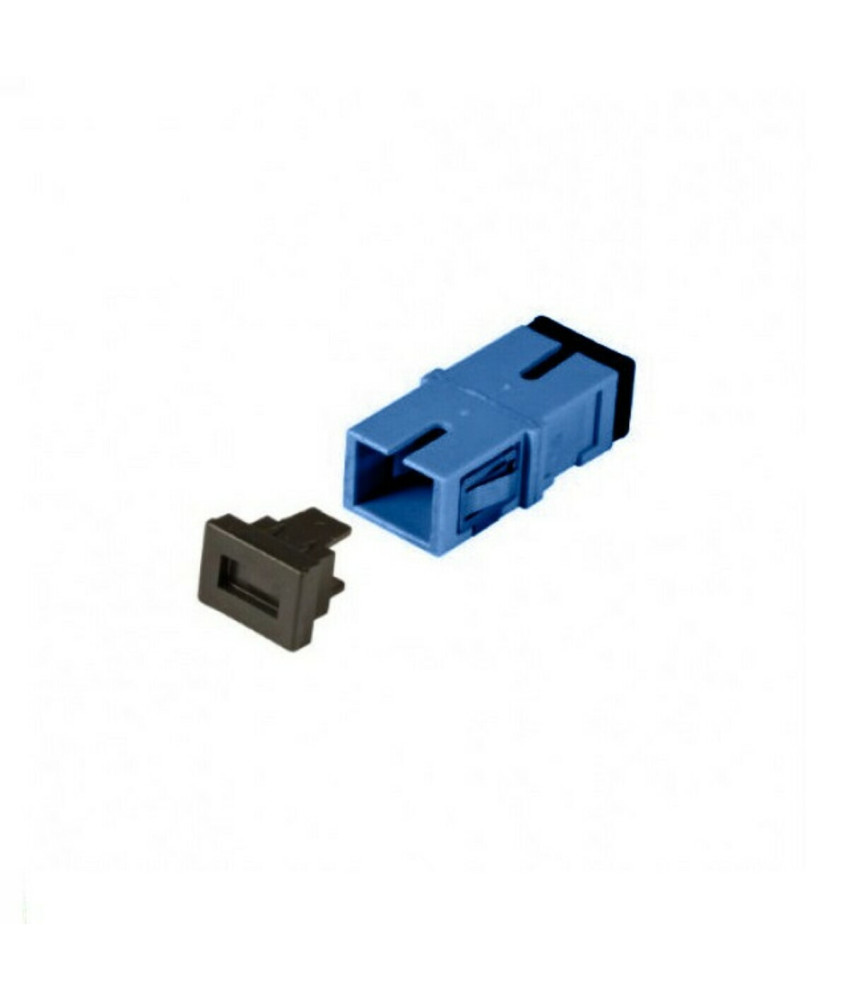 Singlemode Keystone Kupplung SC-SC simplex blau