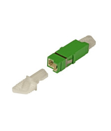 Singlemode Keystone Kupplung E2000-E2000 simplex grün