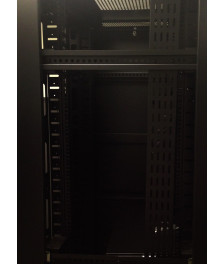 18U vertical cable tray
