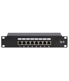 Patchpanel 10”, 8-fach FTP Patchpanel CAT 5e
