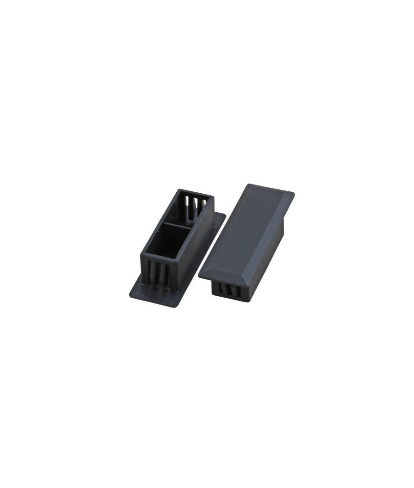 Protection cap for SC duplex and LC quad patch panel