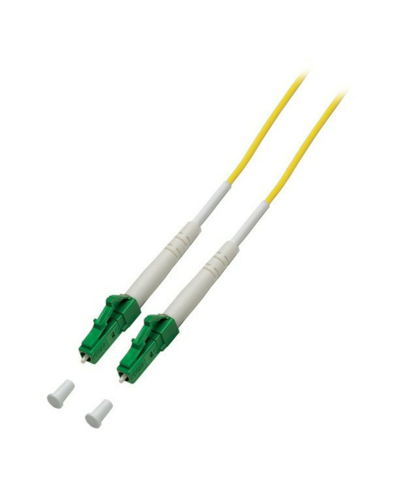 OS2 simplex fibre optic cable LC/APC-LC/APC 1m