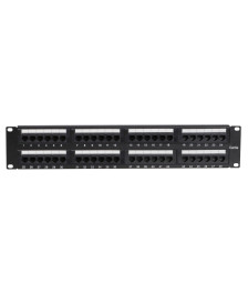 Patchpanel 19" CAT5e UTP - 48 ports