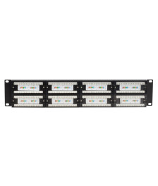 CAT5e UTP patch panel - 48 ports