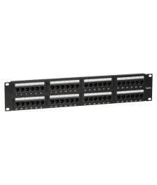 CAT5e UTP patch panel - 48 ports