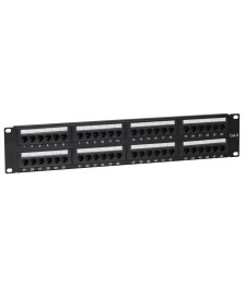 CAT6 UTP patch panel - 48 ports