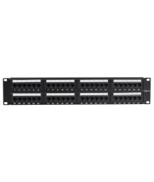 CAT6 UTP patch panel - 48 ports