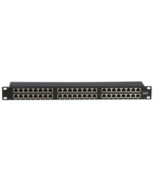 Patchpanel 19” CAT6 FTP - 48 ports