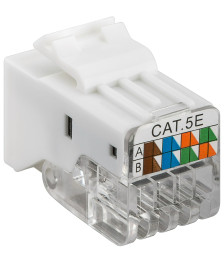 CAT5e UTP Keystone Connector - Toolless