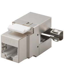 CAT6 STP Keystone Netzwerkstecker - Toolless Gewinkelt