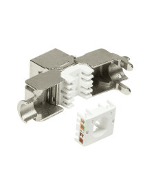 CAT6a STP Keystone Connector - Toolless