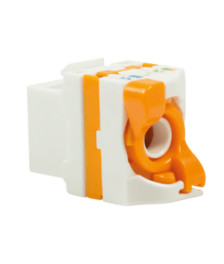 CAT6a UTP Keystone Netzwerkstecker - Toolless Twist