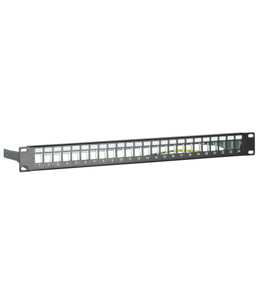 STP Keystone-Patchpanel, 24 Ports Unbestückt
