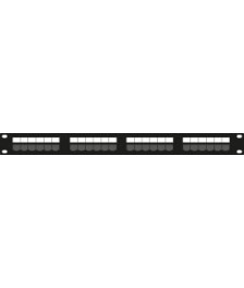 CAT6a UTP patch panel - 24 ports