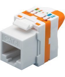 CAT6 UTP Keystone Netzwerkstecker - Toolless Twist