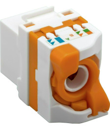 Cat6 UTP Keystone Connector - Toolless Twist