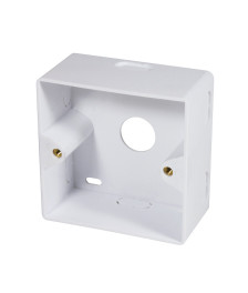 CAT6a UTP / STP surface mounted socket, white