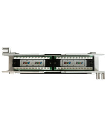 CAT 5e Wand Patchpanel, 12-fach UTP