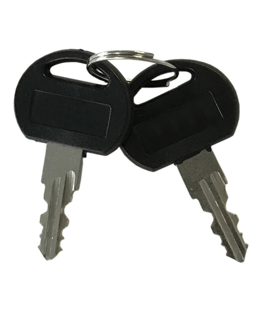 Extra door lock for server racks - type 02