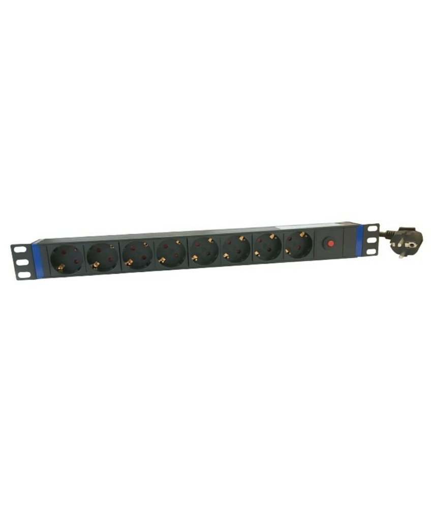 19 inch 8-way power strip - master overload