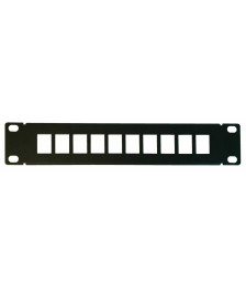 UTP Keystone-Patchpanel, 10 Ports Unbestückt