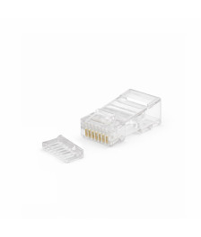 DANICOM UTP RJ45 CAT6 connector - unshielded for solid cable - 10 pieces
