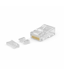 DANICOM UTP RJ45 CAT6a connector - unshielded for stranded cable - 10 pieces