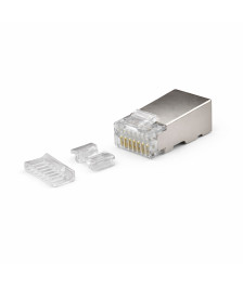 DANICOM SFTP RJ45 CAT6a connector - shielded for stranded cable - 10 pieces