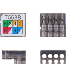 DANICOM STP CAT 6a – Kabelverbindung Toolless