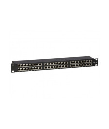 Patchpanel 19" CAT5e FTP - 48 ports