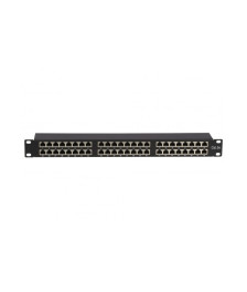 Patchpanel 19" CAT5e FTP - 48 ports
