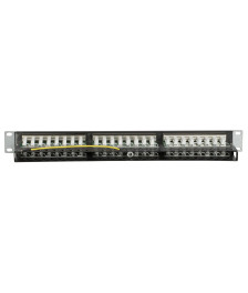 Patchpanel 19" CAT5e FTP - 48 ports