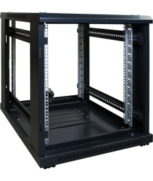 12 HE, kleiner Serverschrank, mit Glastür (BxTxH) 600 x 600 x 720 mm