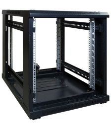 12U mini server rack with perforated 600x600x720mm (WxDxH)