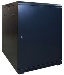 15 HE, kleiner Serverschrank, mit Glastür (BxTxH) 600x600x860mm