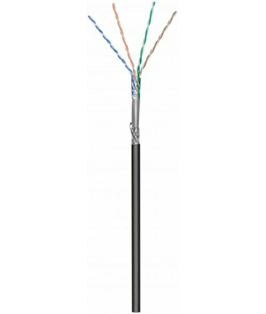 CAT6 S/FTP Außenbereich 50m Schwarz kaufen | SchnellMarket