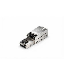 DANICOM S/FTP CAT7 Toolless RJ45 Netzwerkstecker - für Starrleiter