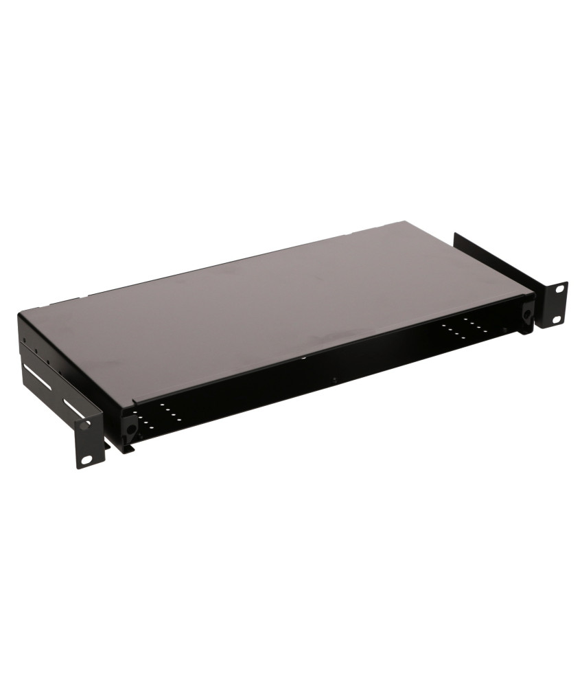 Universal fiber optic tray 19-inch