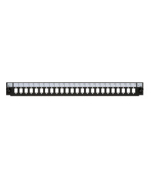 Front LC/SC/E2000 24-port panel suitable for universal fiber optic tray