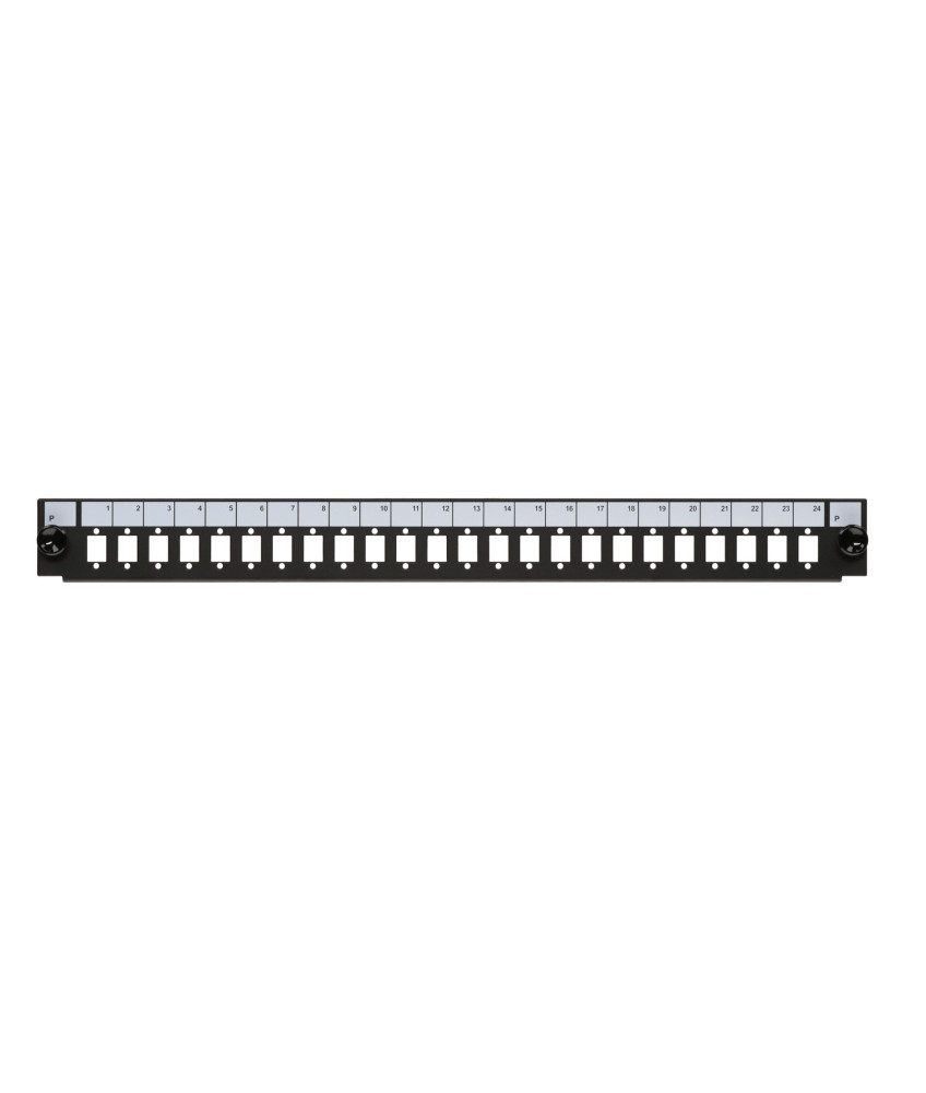 Frontplatte LC/SC/E2000 24-Port, geeignet für universelle Glasfaserabl