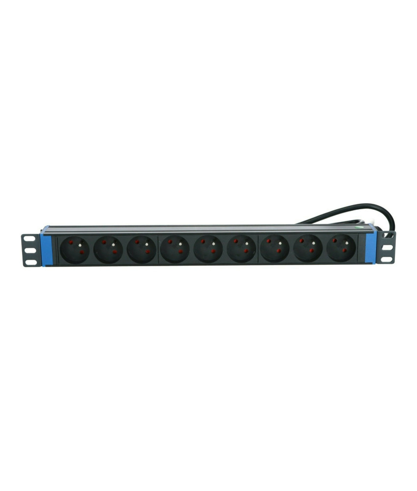 19 inch power strip with 9 sockets and pen earth