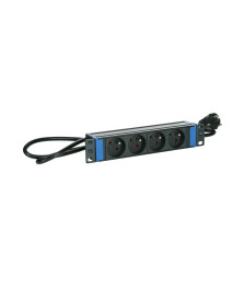 10 inch power strip with 4 sockets and pen earth