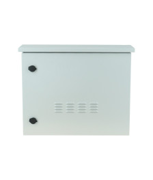 9 HE 19” Outdoor Serverschrank zur Wandmontage IP55 - 600 x 600 x 500m