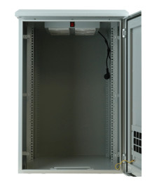 18U outdoor server rack wallmount IP55 600x600x900mm (WxDxH)